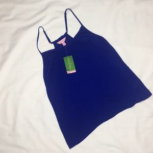 LillyPulitzer “Dusk” Style Blue Tank Top Sz XS